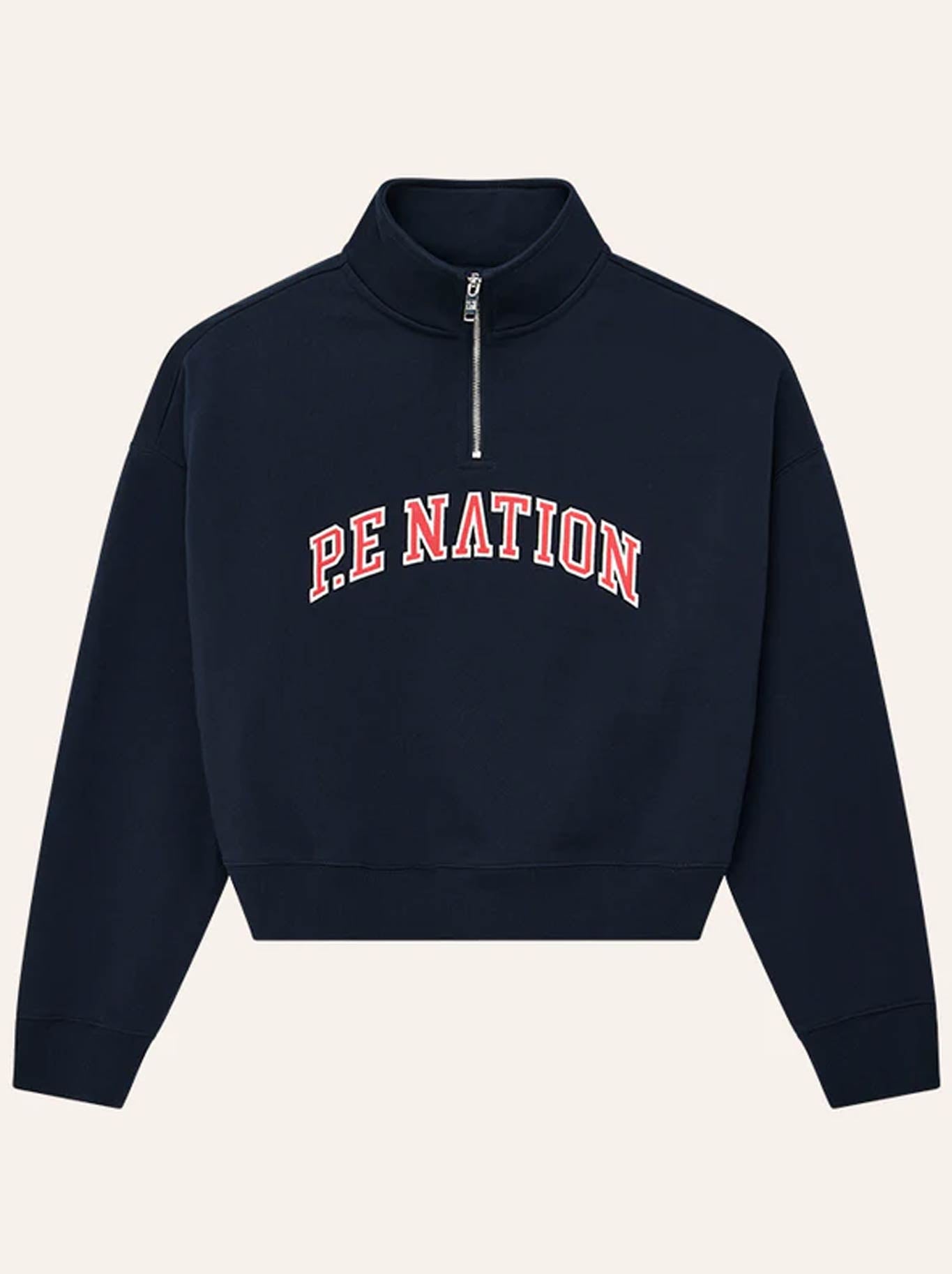 P.E NATION LEGACY QUARTER ZIP SWEAT