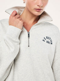 P.E NATION SWERVE ZIP NECK
