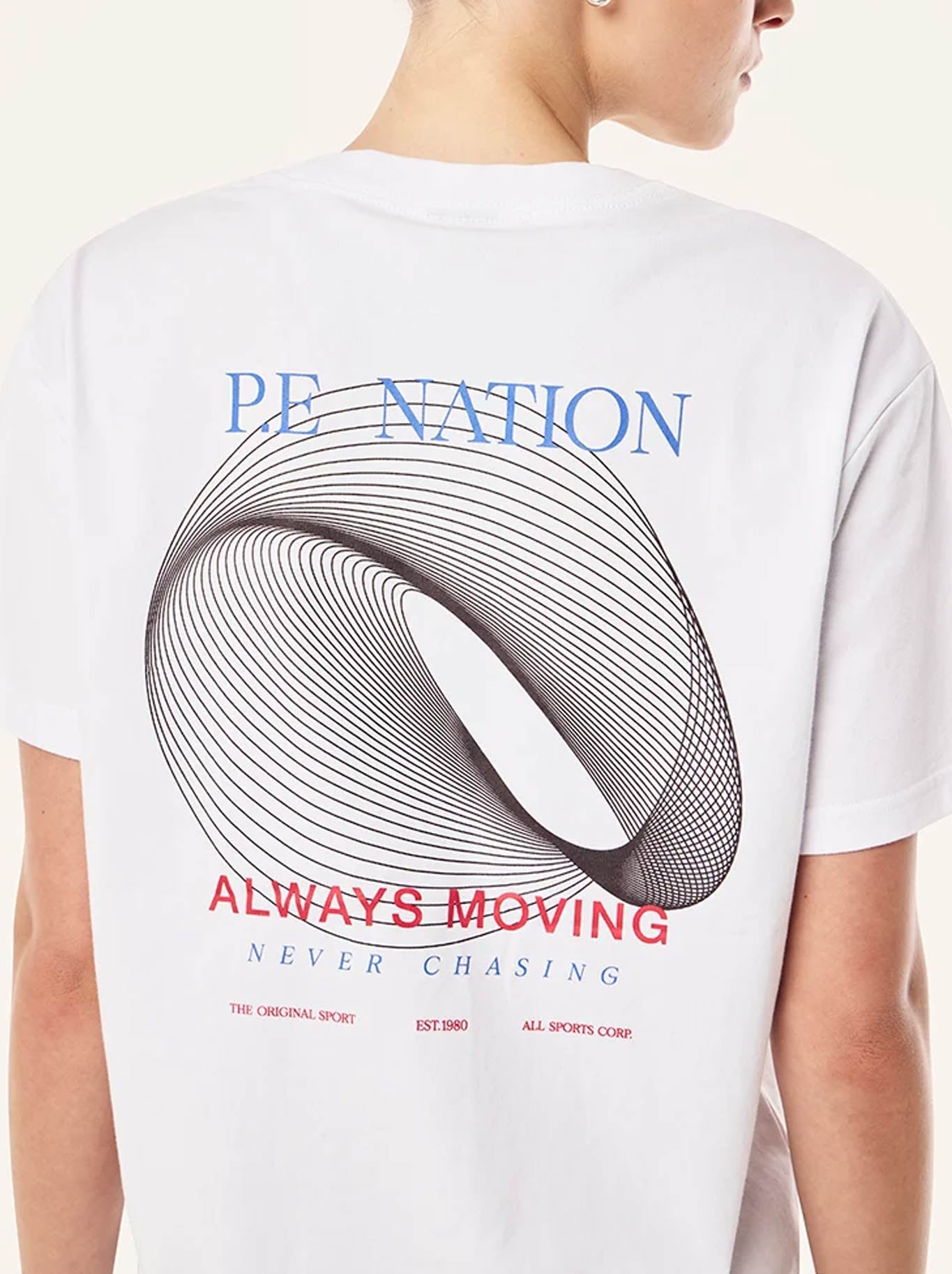 P.E NATION SNAP RELAXED FIT TEE