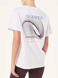 P.E NATION SNAP RELAXED FIT TEE