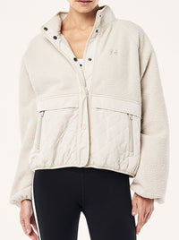P.E NATION TECHNIQUE QUILT JACKET