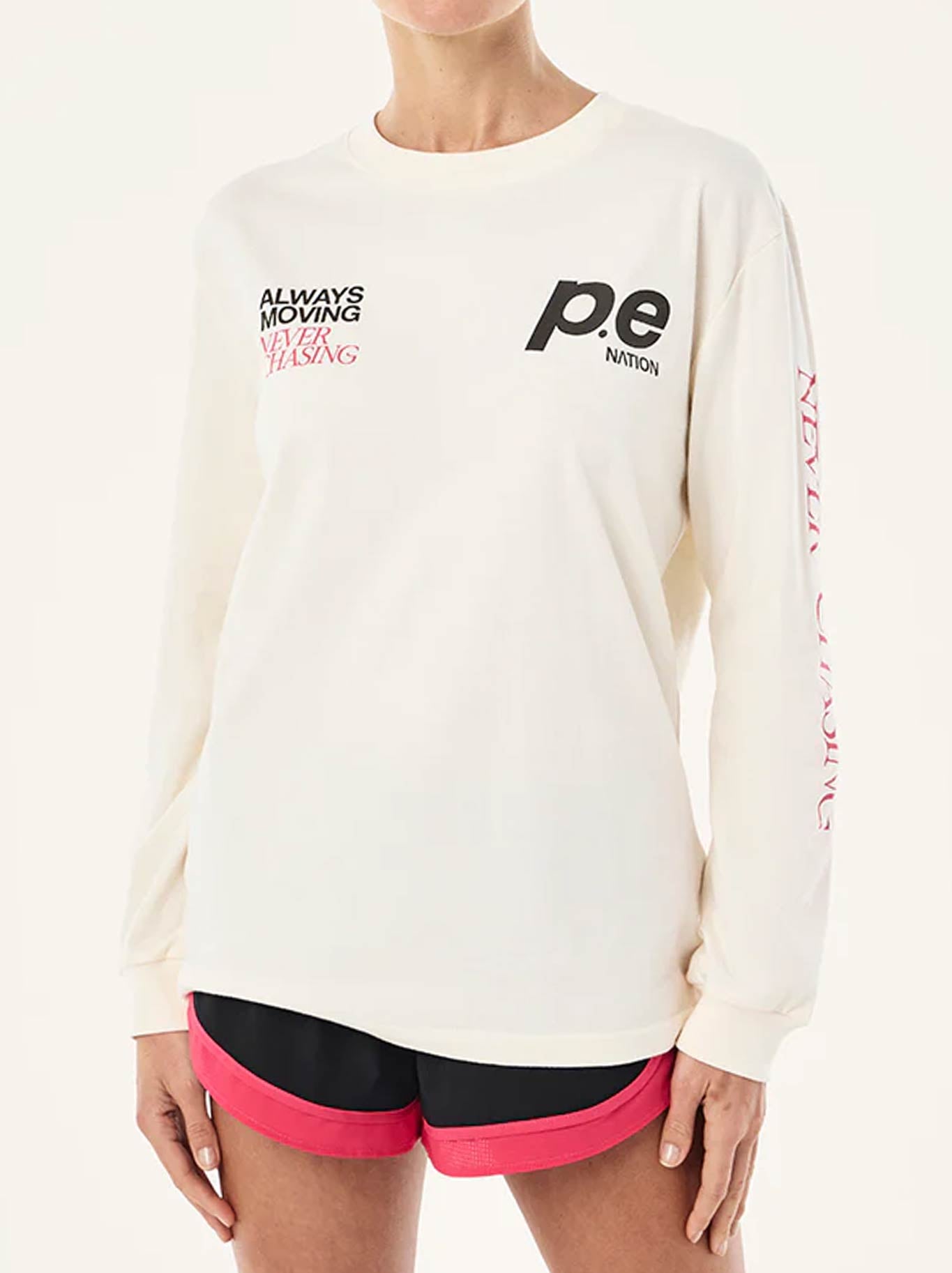 P.E NATION VOLTAGE LONG SLEEVE TEE