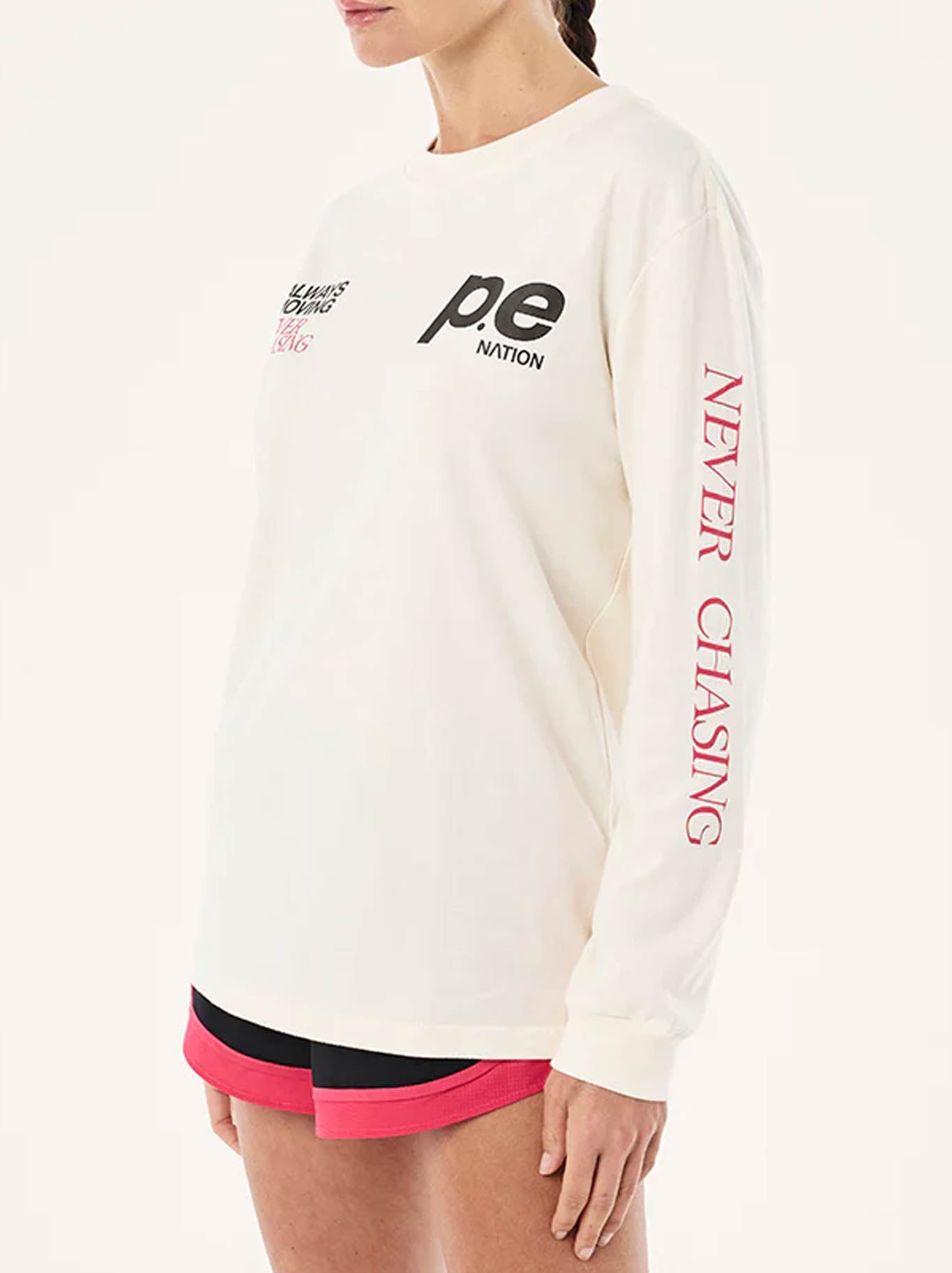 P.E NATION VOLTAGE LONG SLEEVE TEE