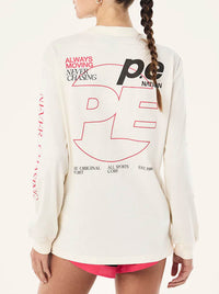P.E NATION VOLTAGE LONG SLEEVE TEE
