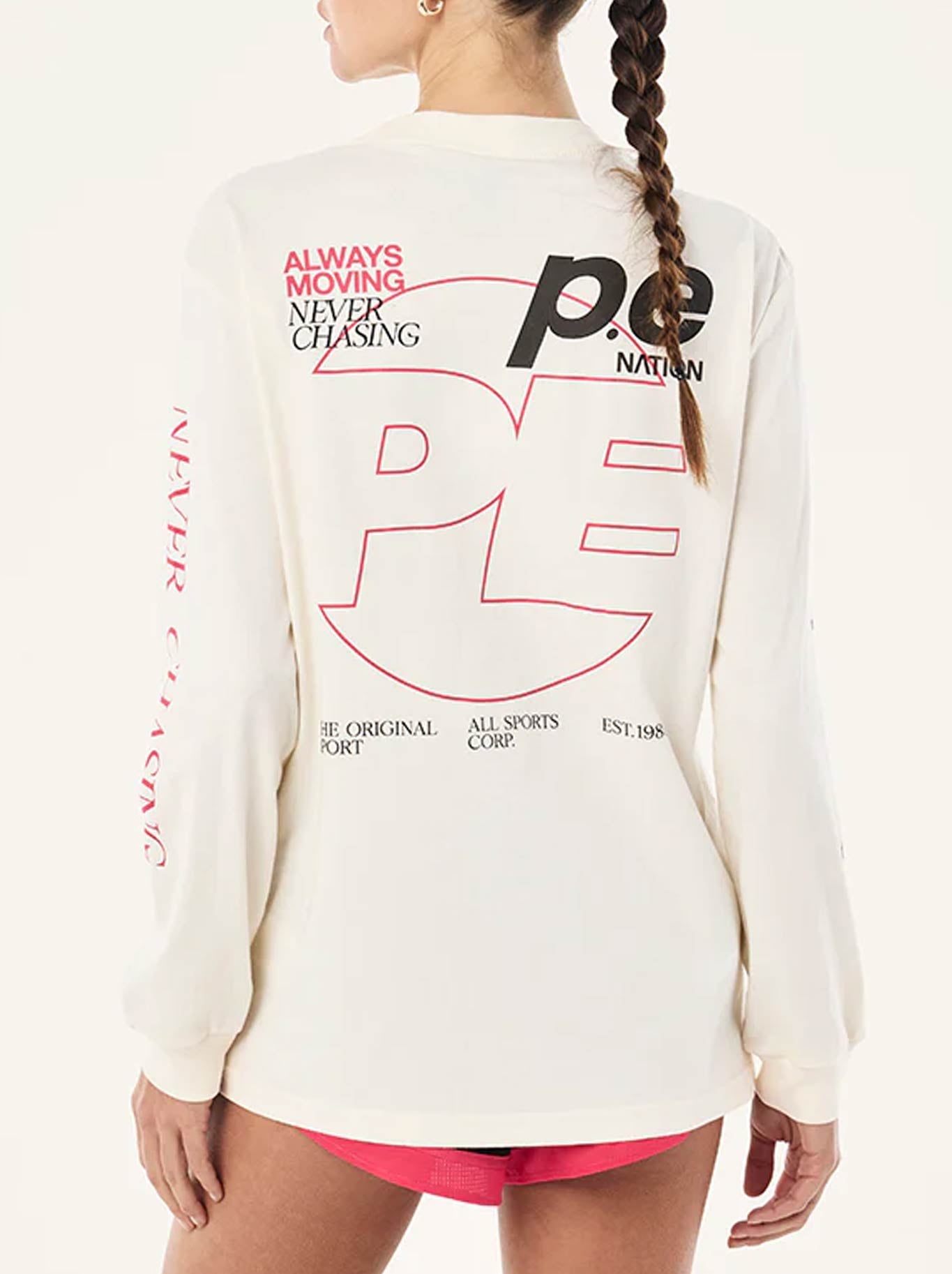 P.E NATION VOLTAGE LONG SLEEVE TEE