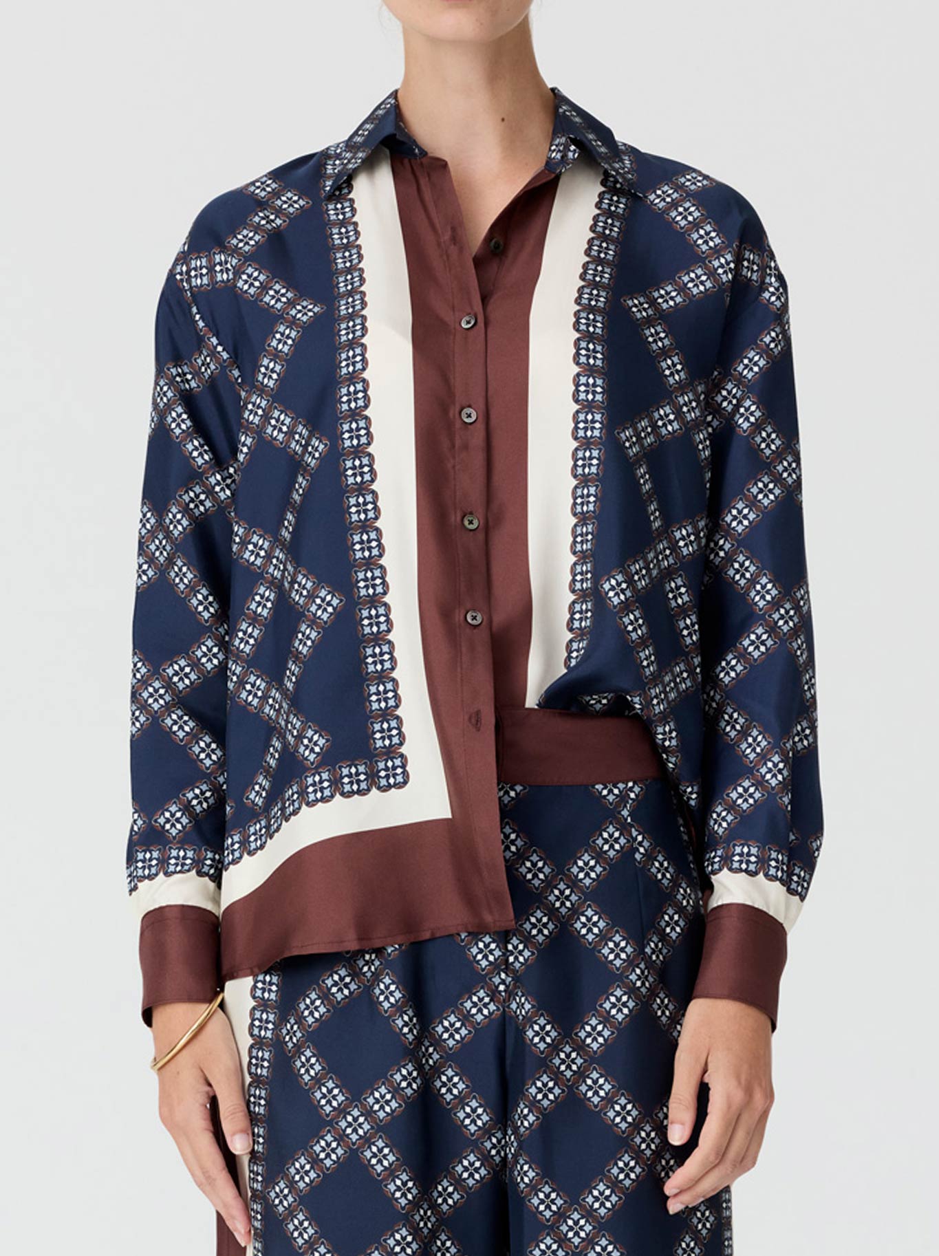 POL EDEN SILK SHIRT