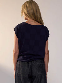 POL NAIA CHECK TEE