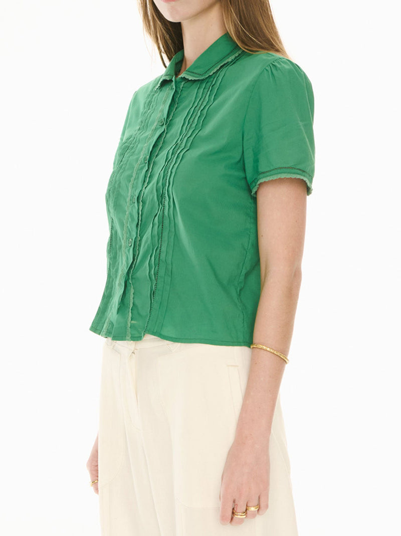 POL NOVA TUCKED SHIRT