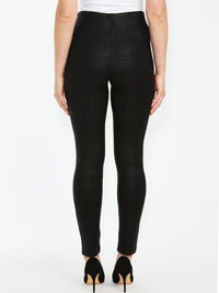 PINGPONG CHECK PRINT PONTE PANT