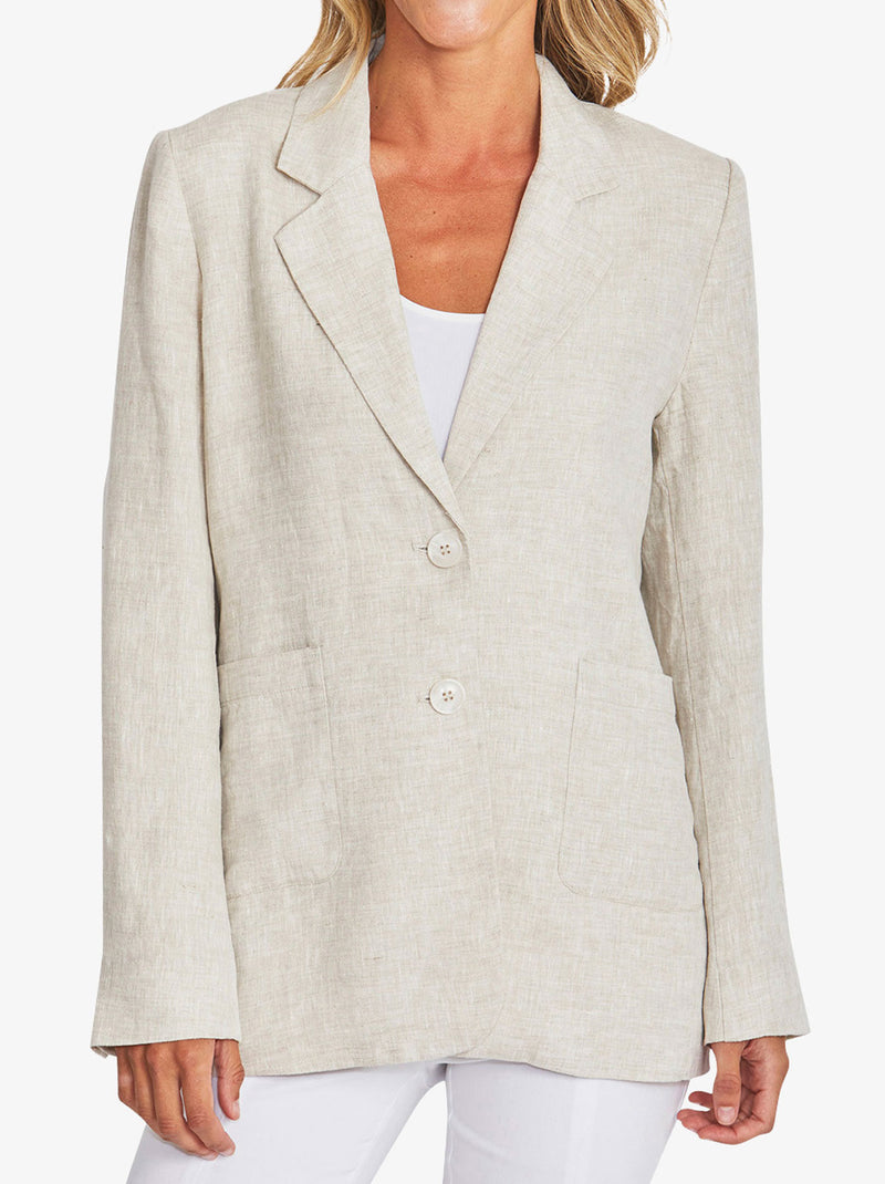 PINGPONG ERIN LINEN JACKET