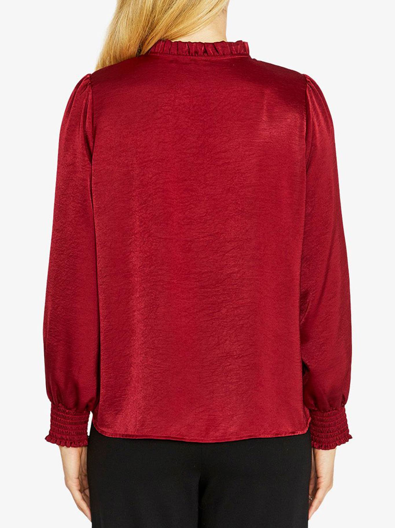 PINGPONG NEESE SHIRRED BLOUSE