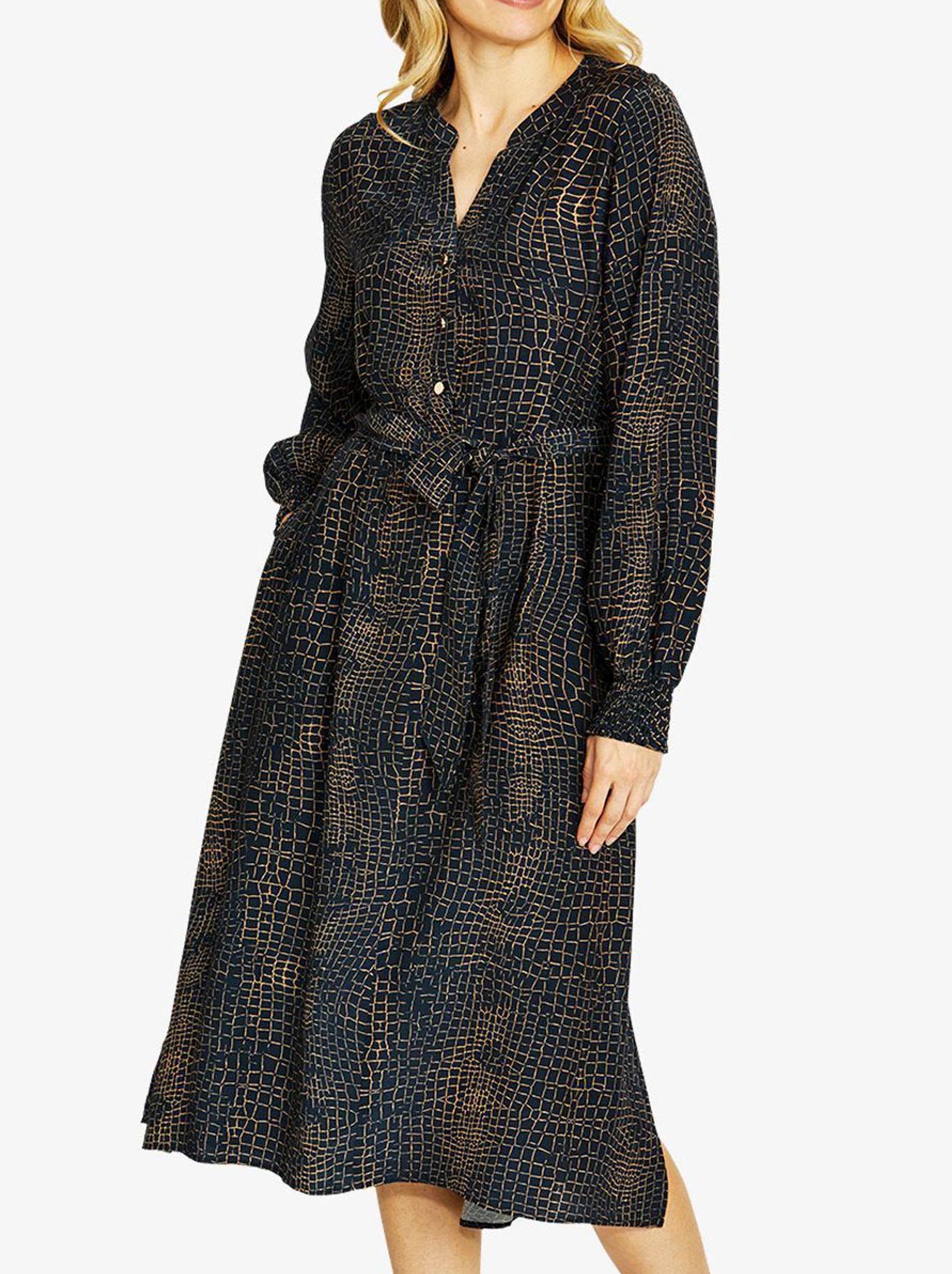 PINGPONG ALLIGATOR MIDI DRESS