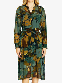 PINGPONG KATIE BUTTON DRESS