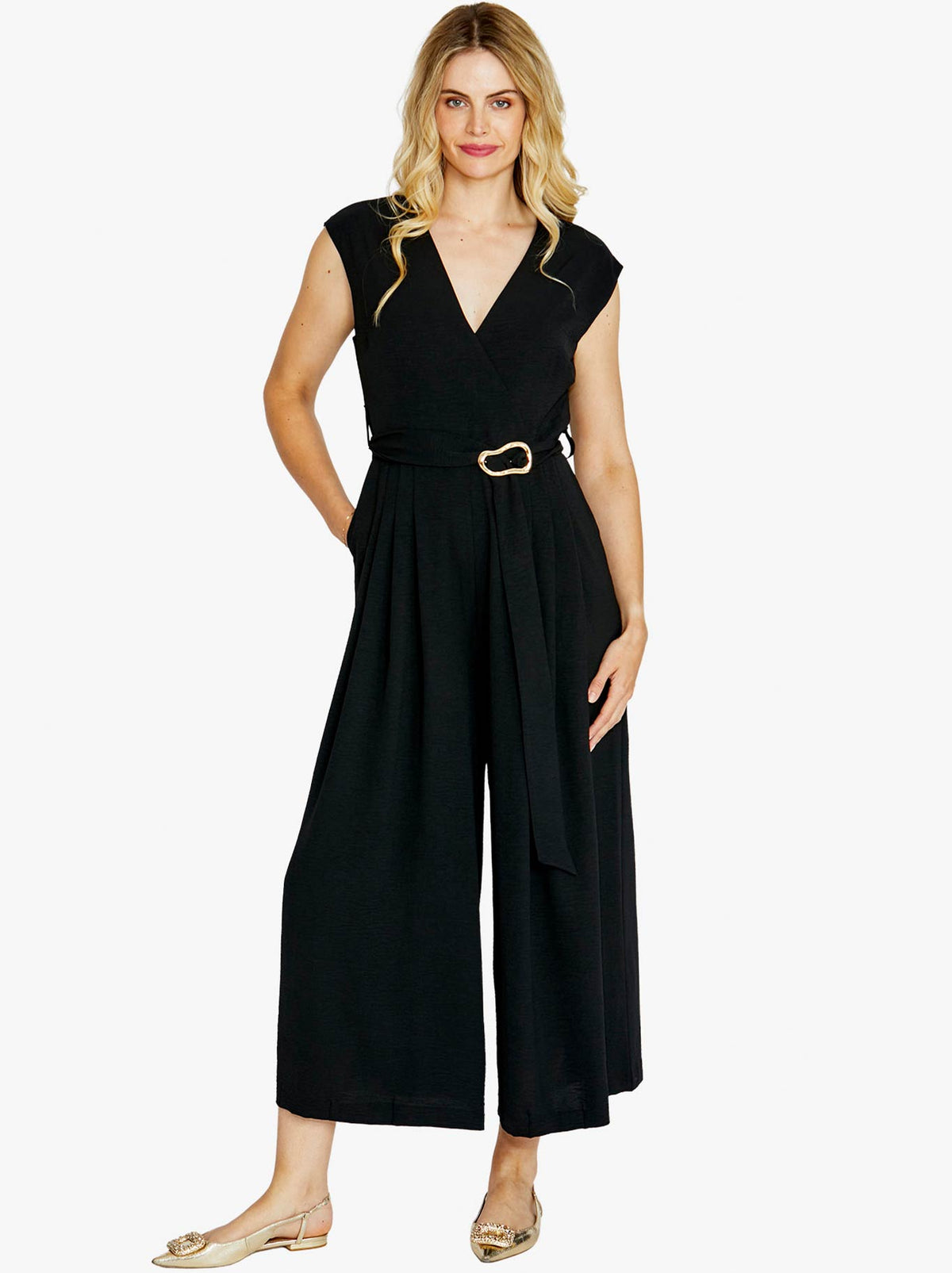 PINGPONG AVERY WRAP JUMPSUIT