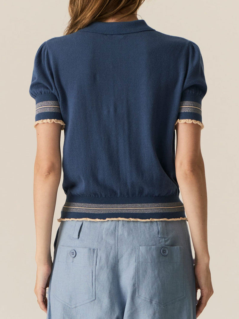 POL LASK KNIT POLO