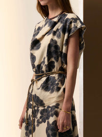 POL AMARA DRAPED TOP