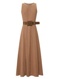 POL ODETTE BELTED DRESS