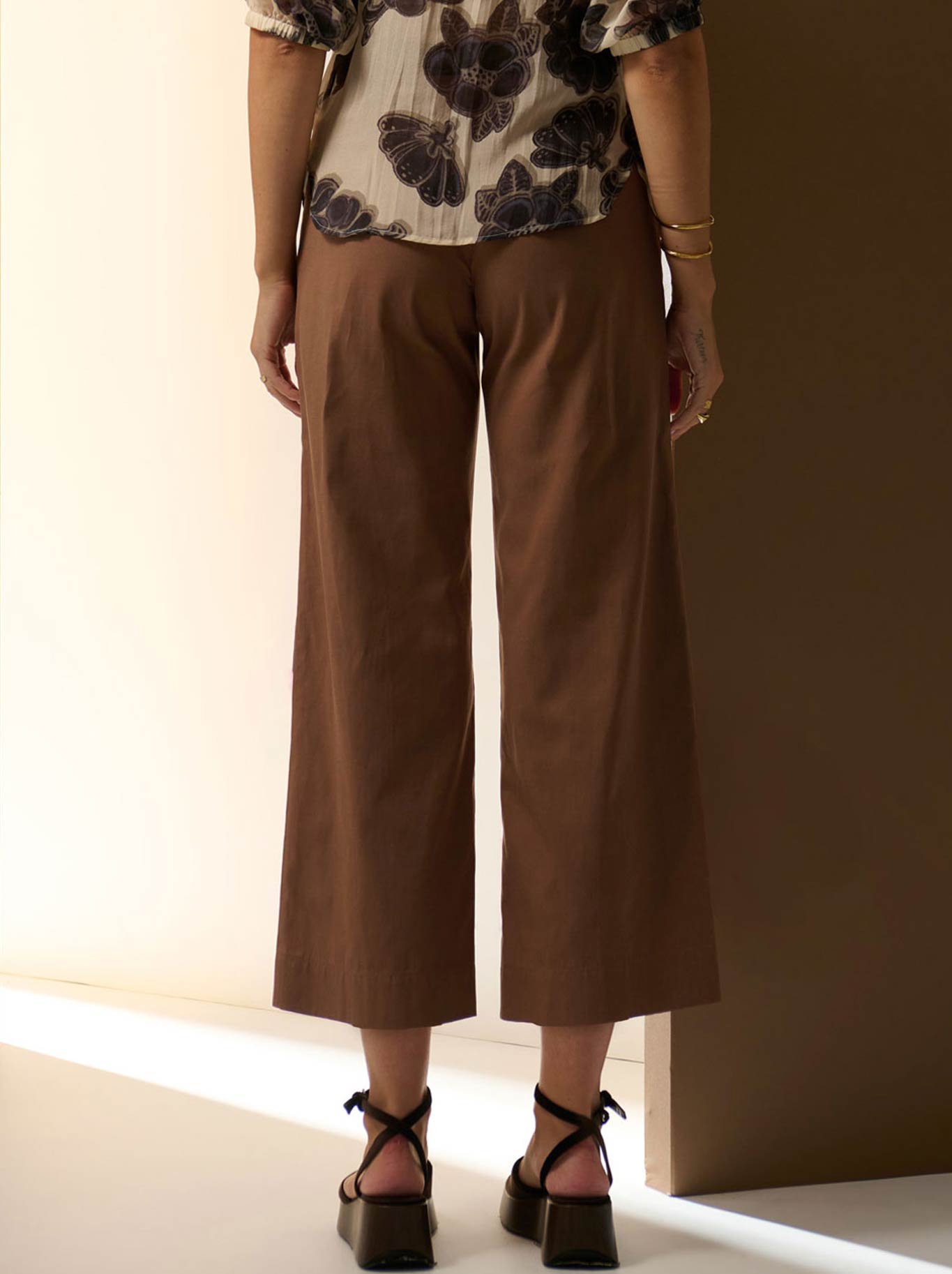 POL ODETTE BELTED PANT