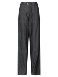 POL MUHLE DENIM BARREL PANT
