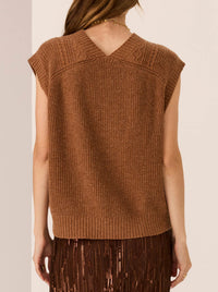 POL LOREN CABLE VEST