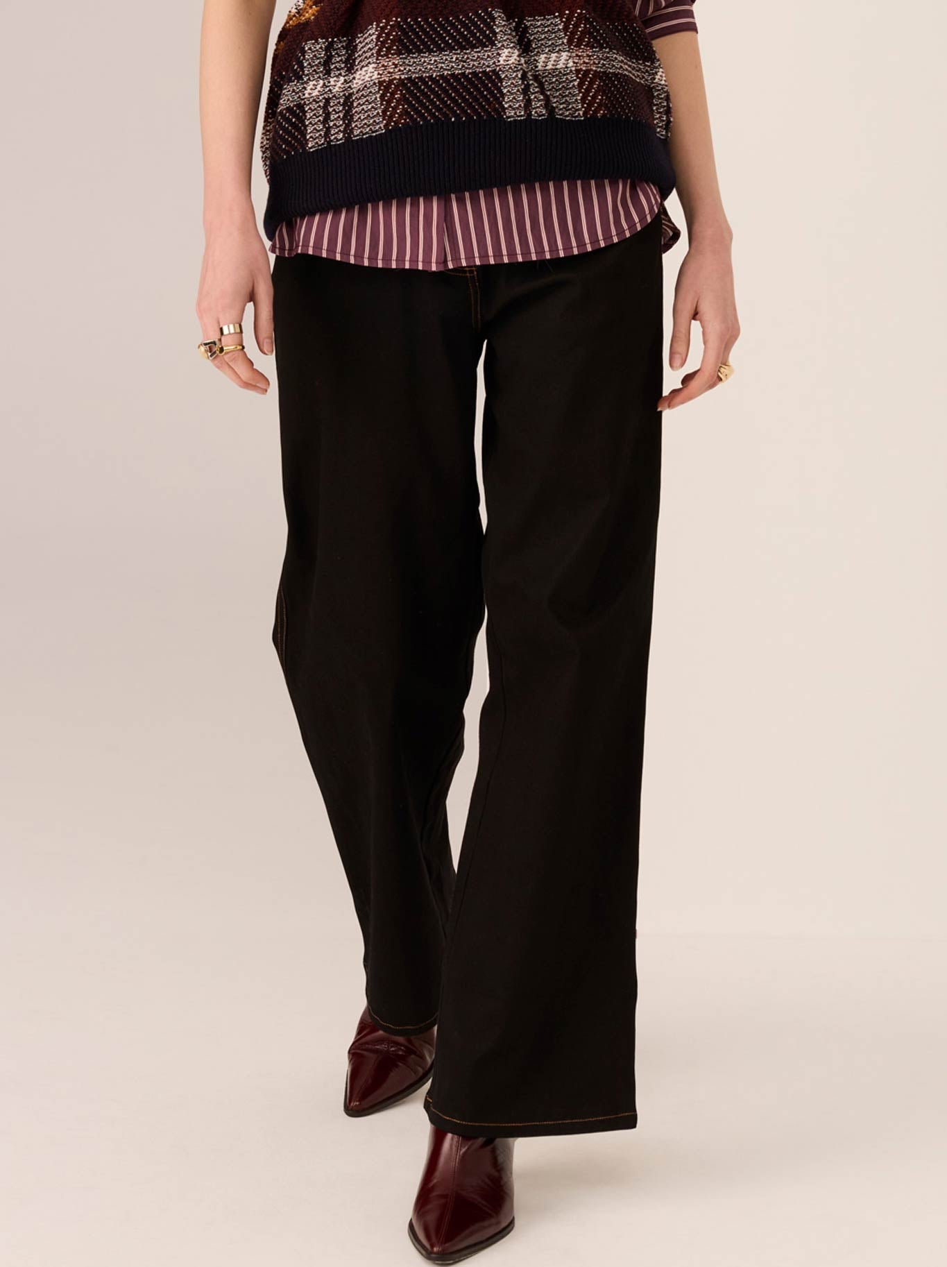 POL LANA WIDE LEG JEAN