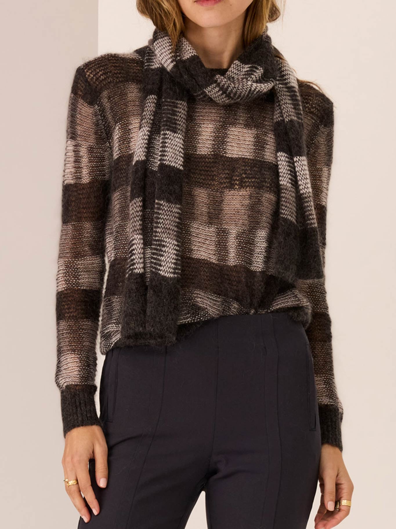 POL CIARA STRIPE KNIT