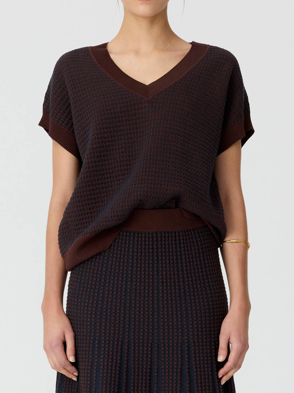 POL EVLYN KNIT TOP