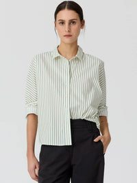 POL BOTANICA STRIPE SHIRT