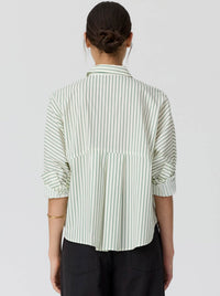 POL BOTANICA STRIPE SHIRT