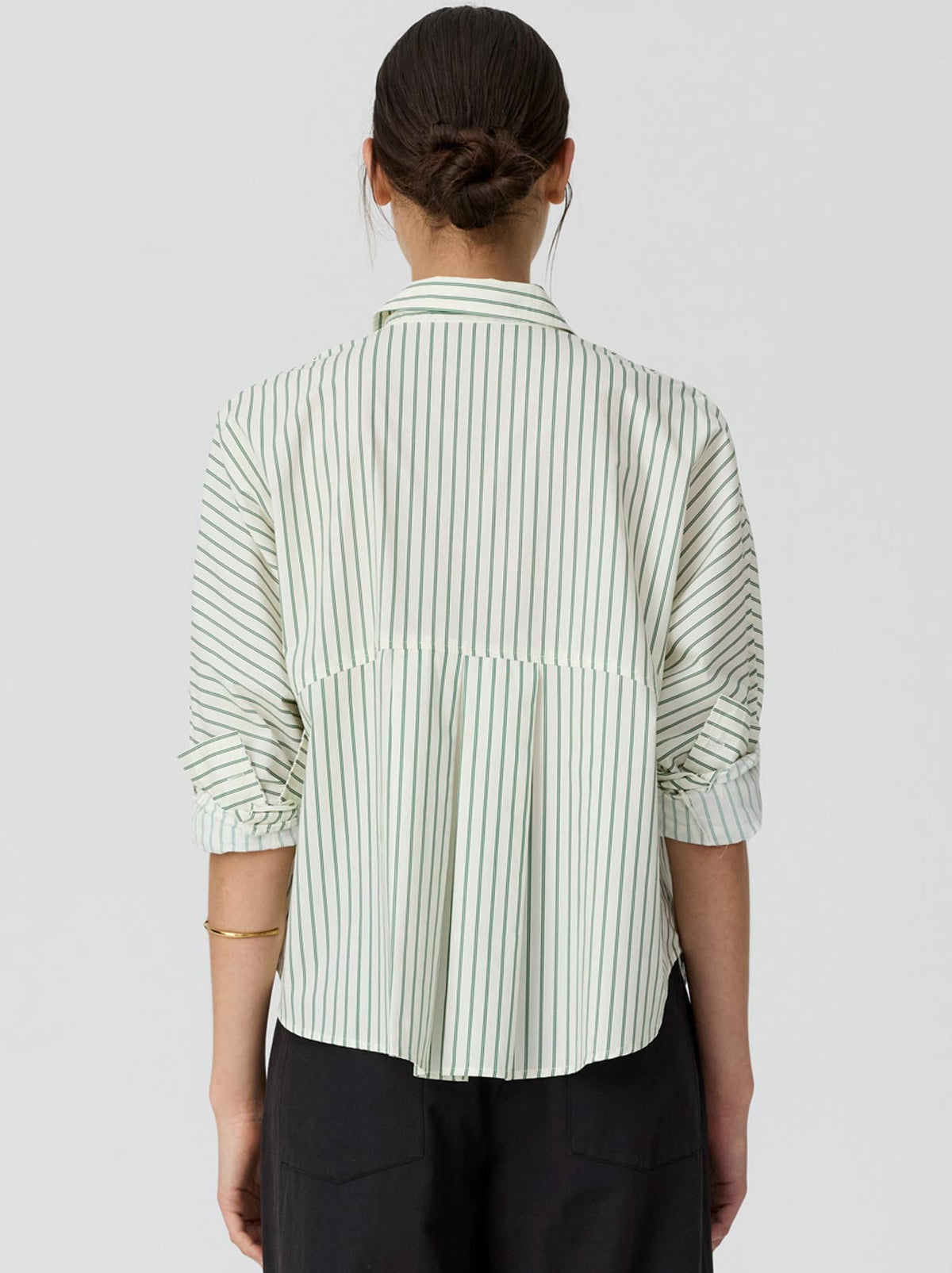 POL BOTANICA STRIPE SHIRT