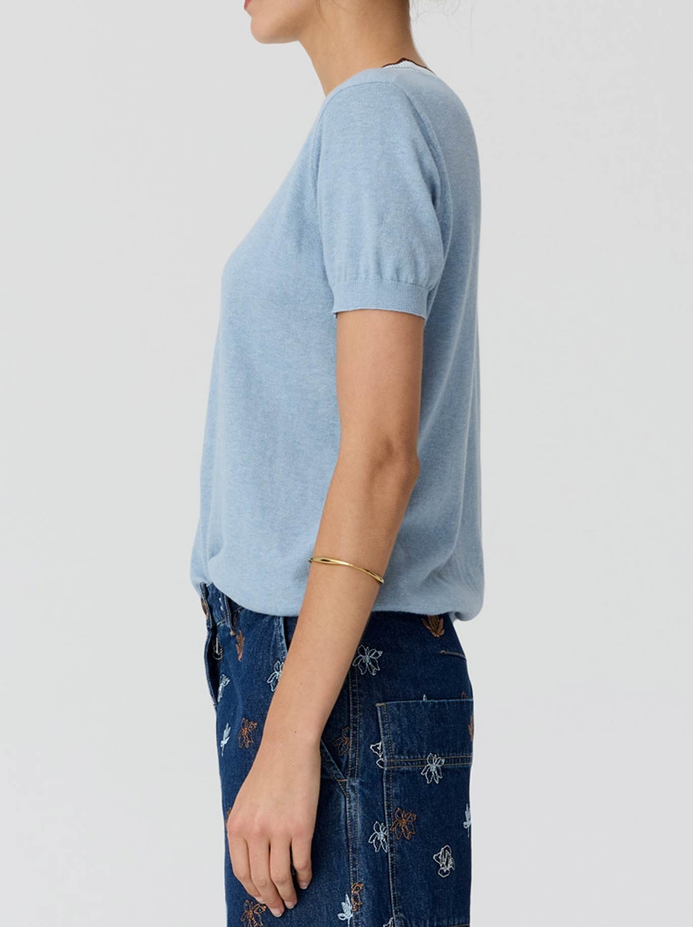 POL DILLON TEE WITH TIPPING
