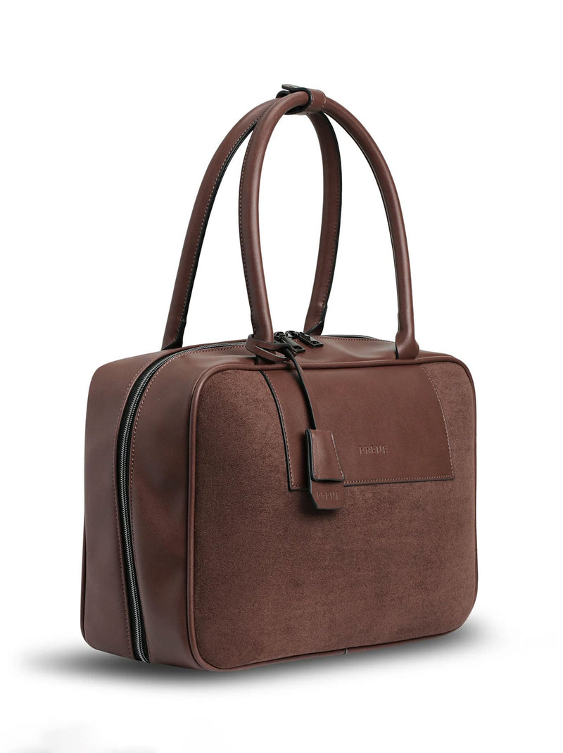 PRENE THE HARLOW FAUX SUEDE BAG