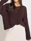 RE:UNION THE LABEL DAWN CROCHET JUMPER