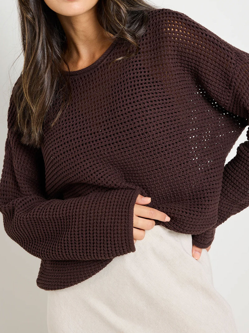 RE:UNION THE LABEL DAWN CROCHET JUMPER