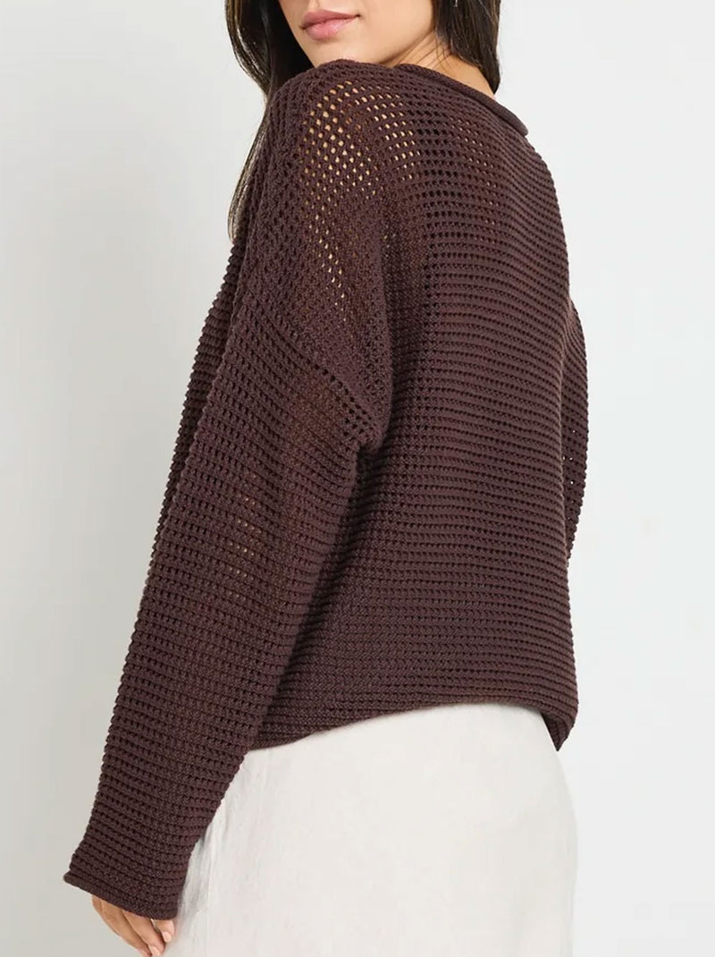 RE:UNION THE LABEL DAWN CROCHET JUMPER