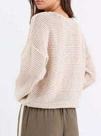 RE:UNION THE LABEL DAWN CROCHET JUMPER