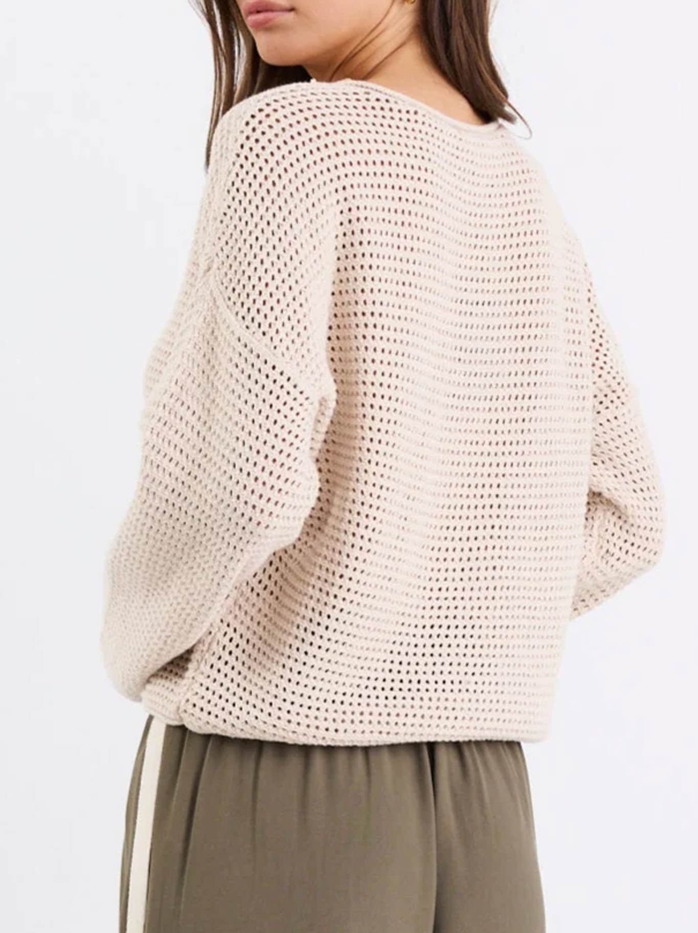 RE:UNION THE LABEL DAWN CROCHET JUMPER