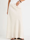 RE:UNION THE LABEL LAGOS LINEN MAXI SKIRT