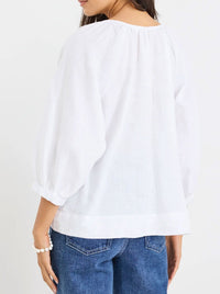RE:UNION THE LABEL REVOLUTIONARY LINEN TOP