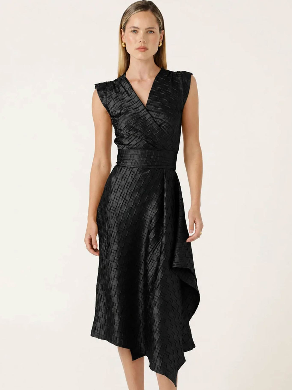 SACHA DRAKE CROWN WRAP DRESS