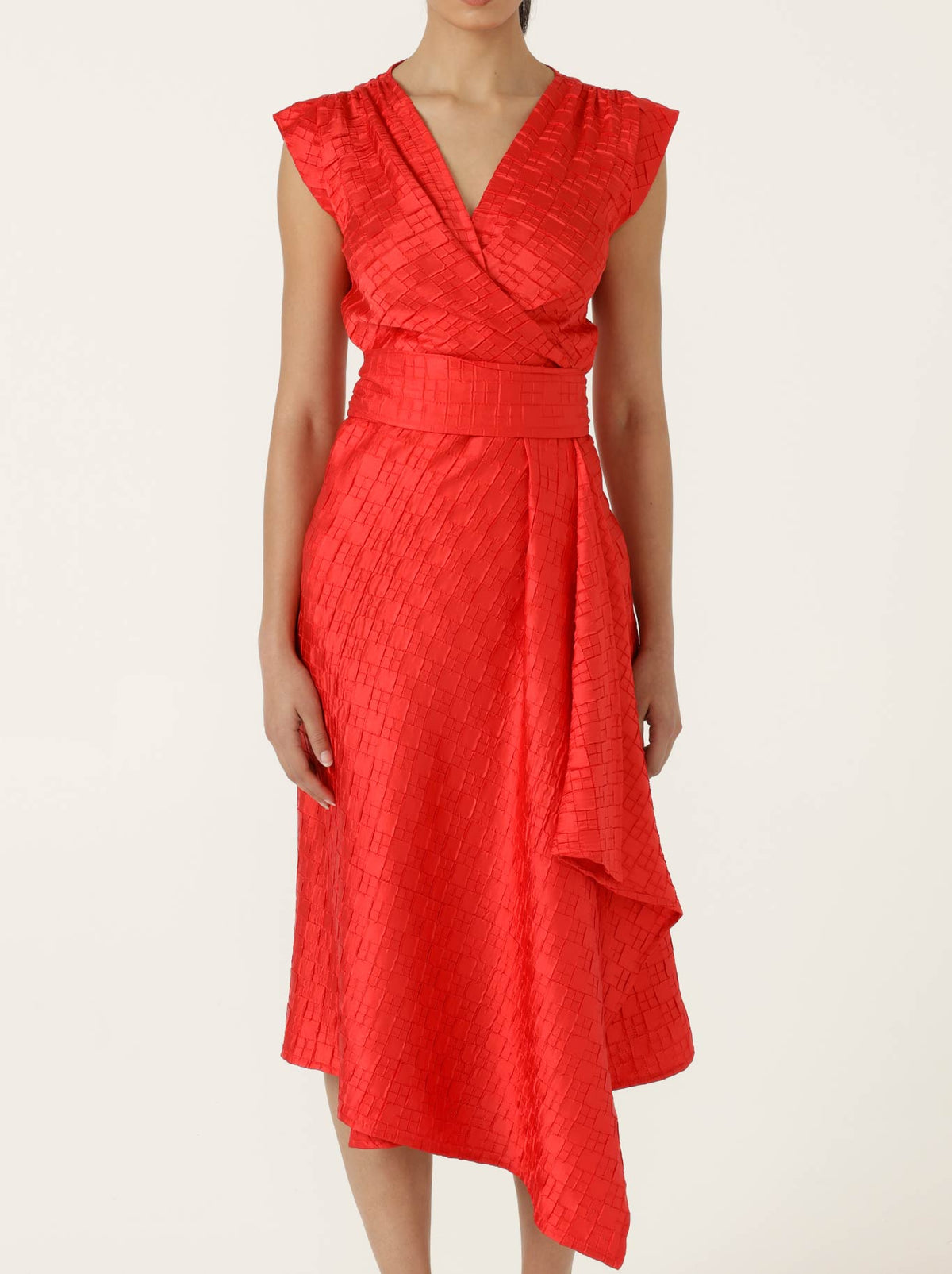 SACHA DRAKE CROWN WRAP DRESS