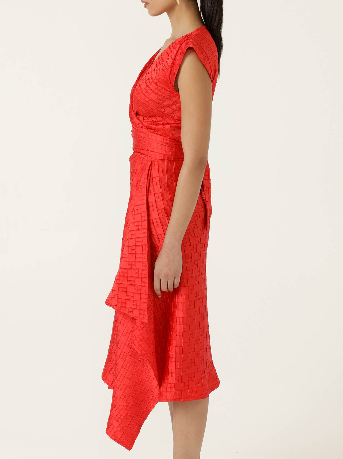SACHA DRAKE CROWN WRAP DRESS