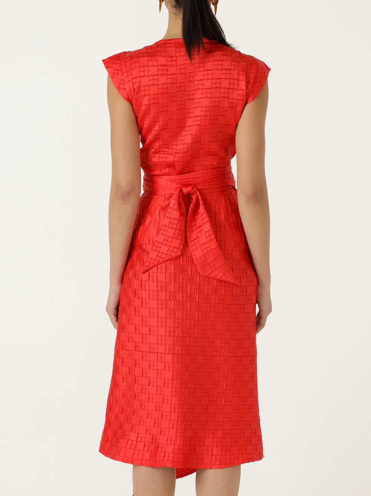 SACHA DRAKE CROWN WRAP DRESS
