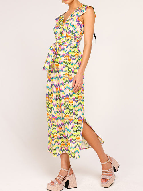 SACHA DRAKE ELECTRIC WAVE DRESS