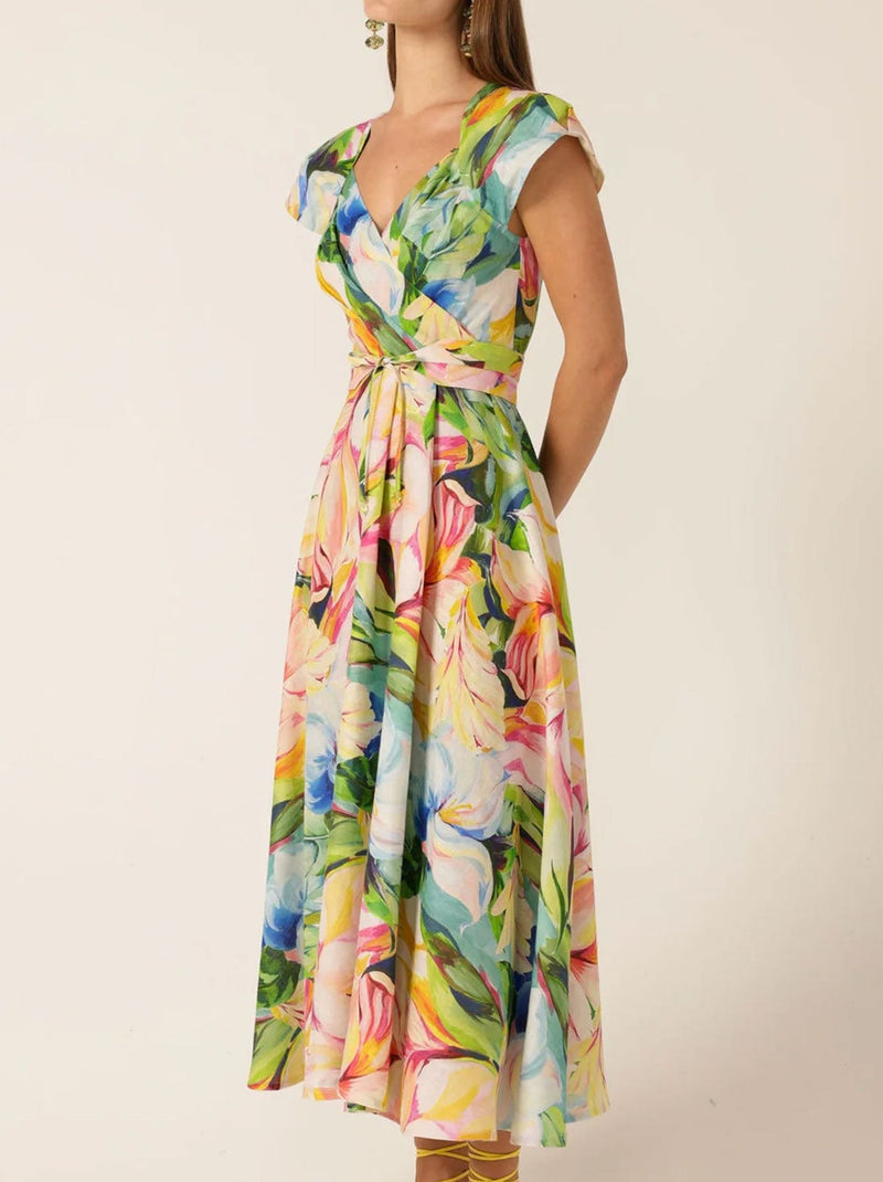 SACHA DRAKE DAHLIA MIDI DRESS