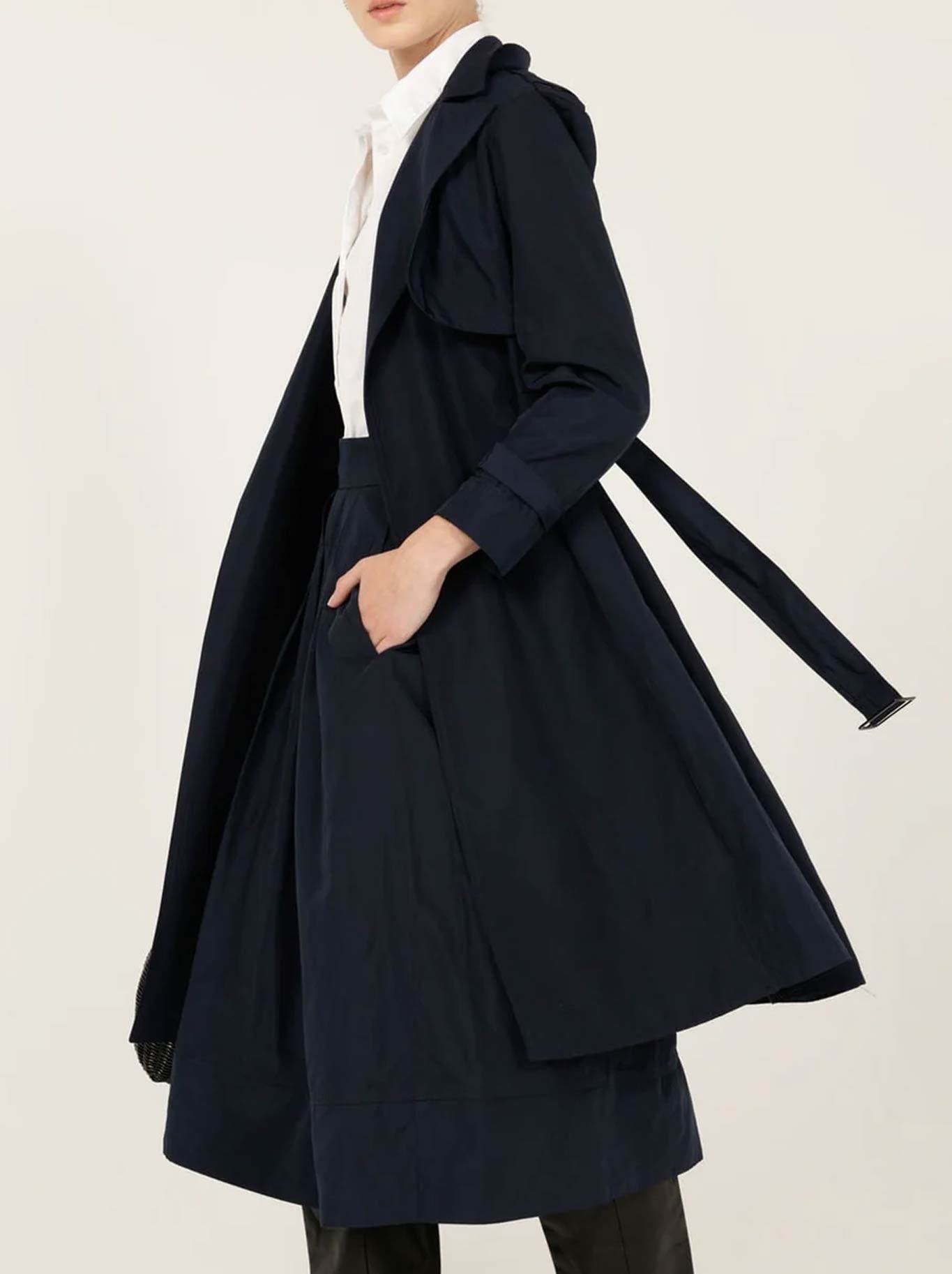 SACHA DRAKE DOUBLE YOKE TRENCH