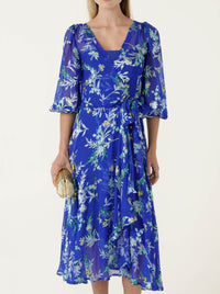 SACHA DRAKE ELSPETH WRAP DRESS