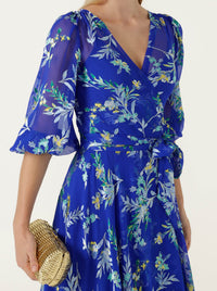 SACHA DRAKE ELSPETH WRAP DRESS