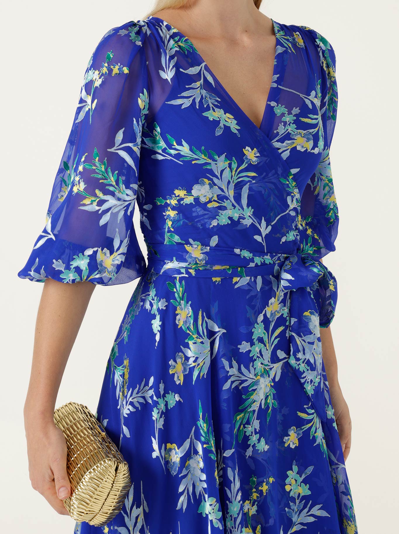 SACHA DRAKE ELSPETH WRAP DRESS