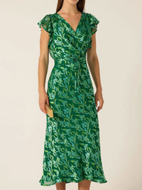 SACHA DRAKE FLEUR DE LYS DRESS